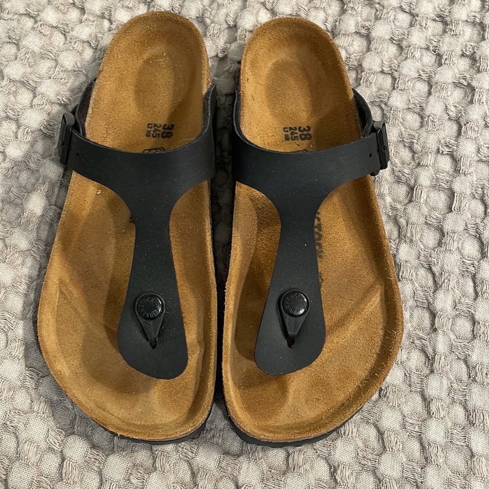 Black Birkenstock sandals